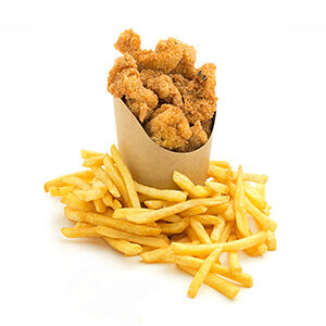 Fries and Chicken